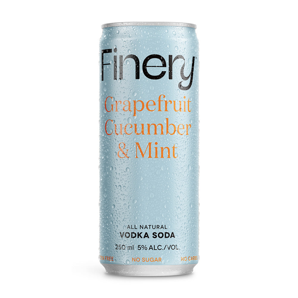 Finery Vodka  - 24 Pack Grapefruit Cucumber & Mint